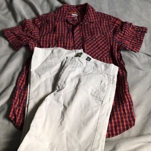 Boys shirt and khakis MUST BUNDLE 3+!!